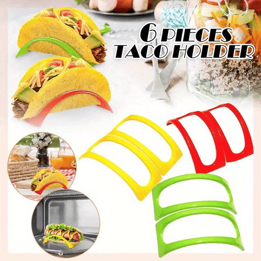 3/6pcs, Mexican Muffin Bracket, Taco Pancake Rack, Taco Holder, Kitchen Food Grade Corn Roll Rack