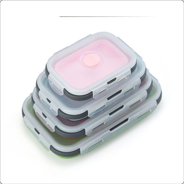 Reusable Pizza Storage Container with  Microwavable Serving Trays - Adjustable Pizza Slice Container to Organize & Save Space - BPA Free, Microwave, & Dishwasher Safe